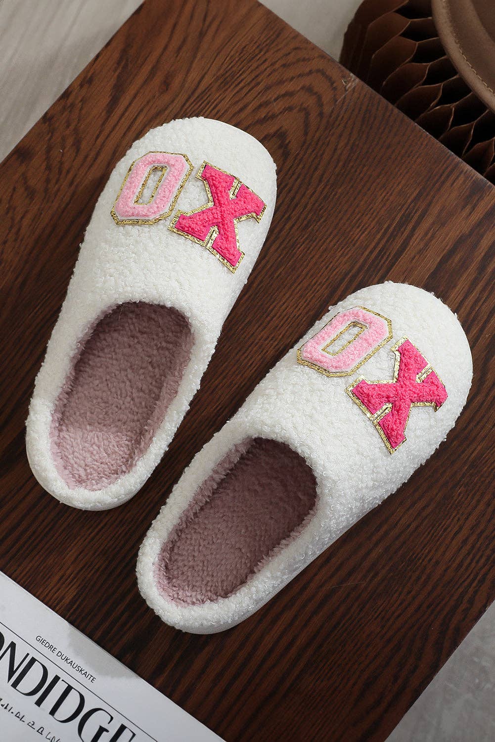 XOXO Plush Slippers