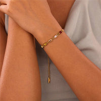 Rainbow Crystal Bracelet