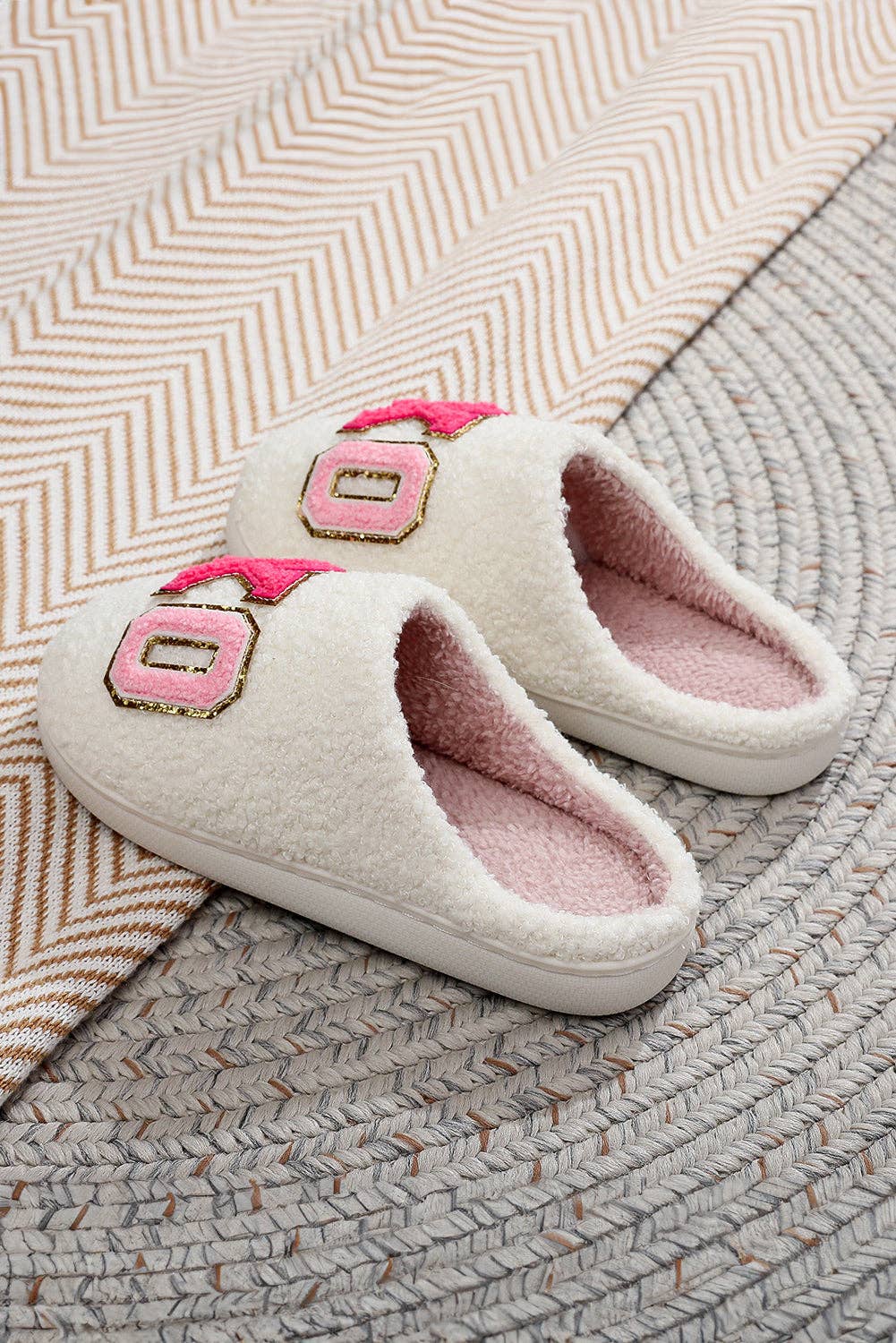 XOXO Plush Slippers