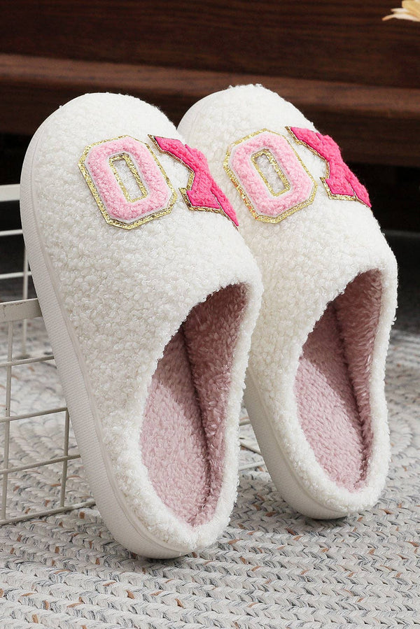 XOXO Plush Slippers