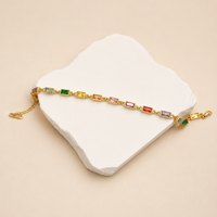 Rainbow Crystal Bracelet