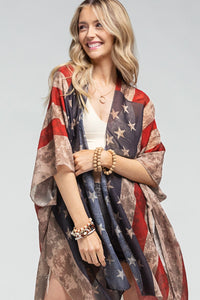 American Flag Kimono