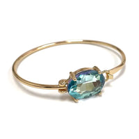 Oval Cuff Bangle