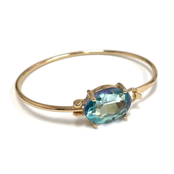 Oval Cuff Bangle