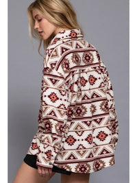 Aztec Fleece Shacket