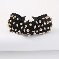 Velvet Rhinestone Headband