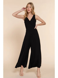 V Neck Jumpsuit