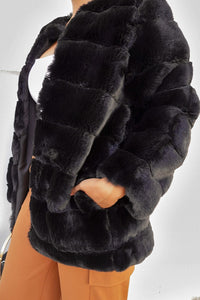 Faux Fur Oversized Coat