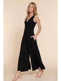 V Neck Jumpsuit