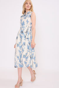 Blue Floral Dress