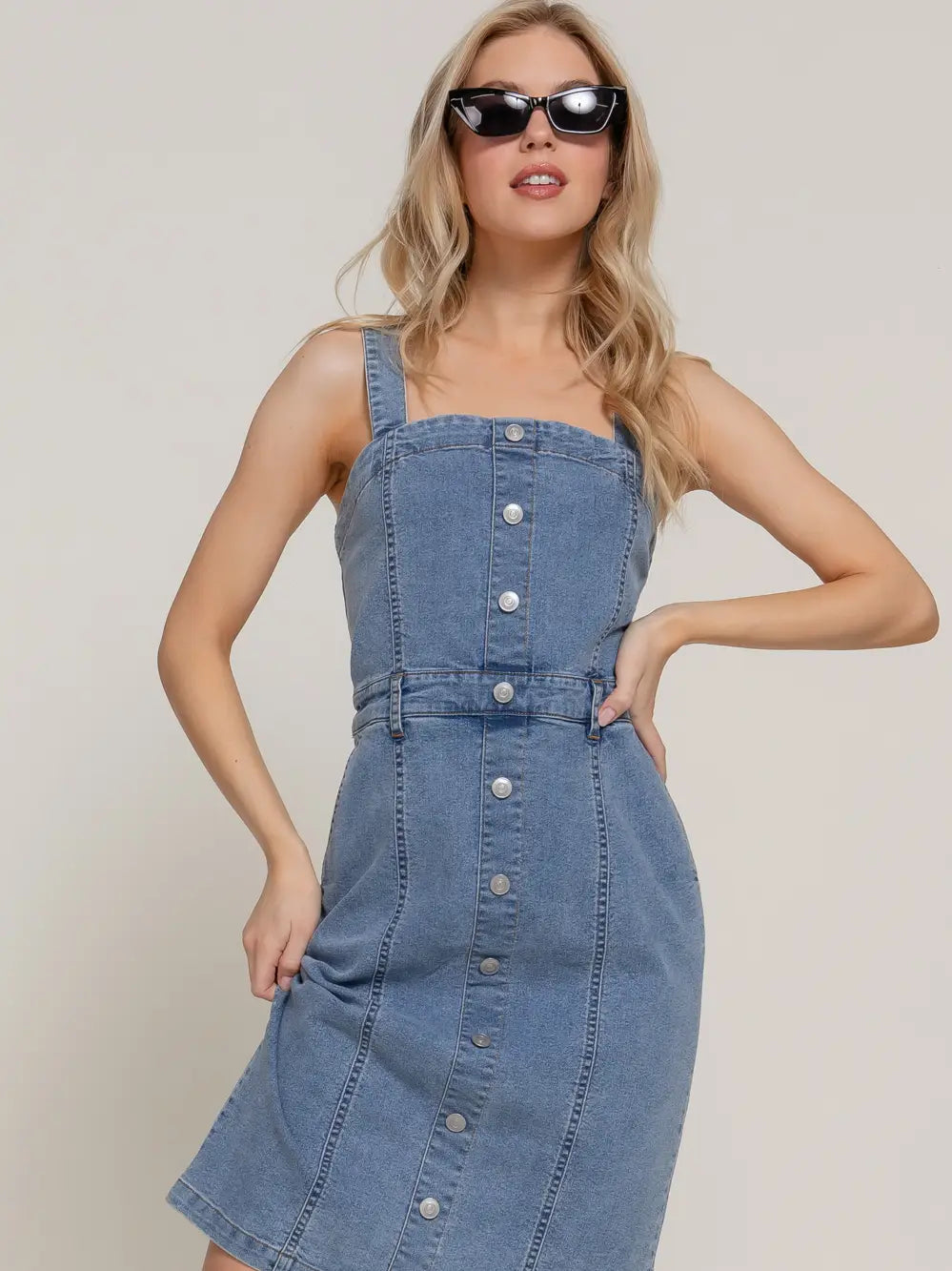 Denim Stretch Dress