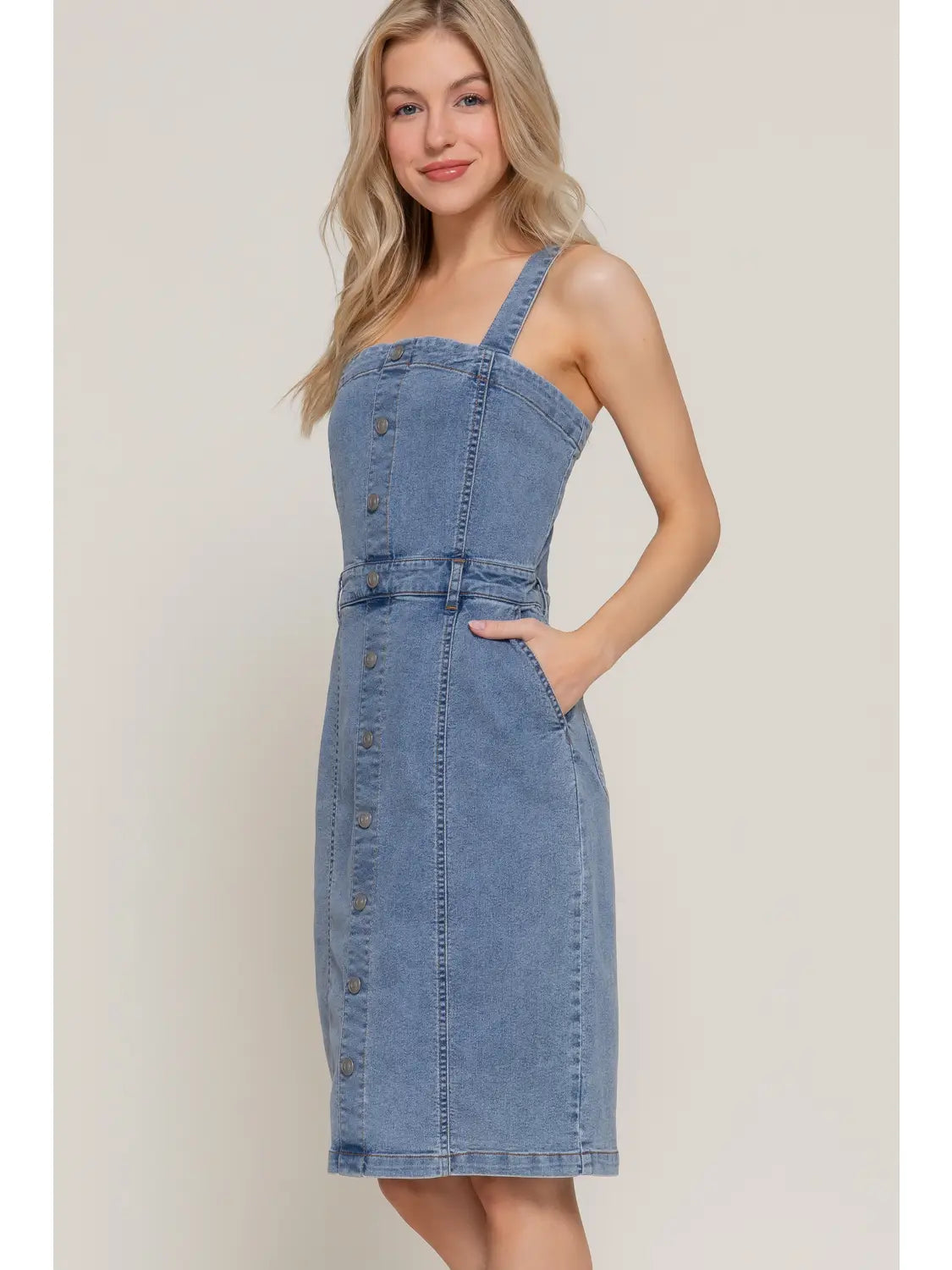 Denim Stretch Dress