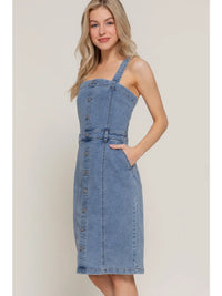Denim Stretch Dress