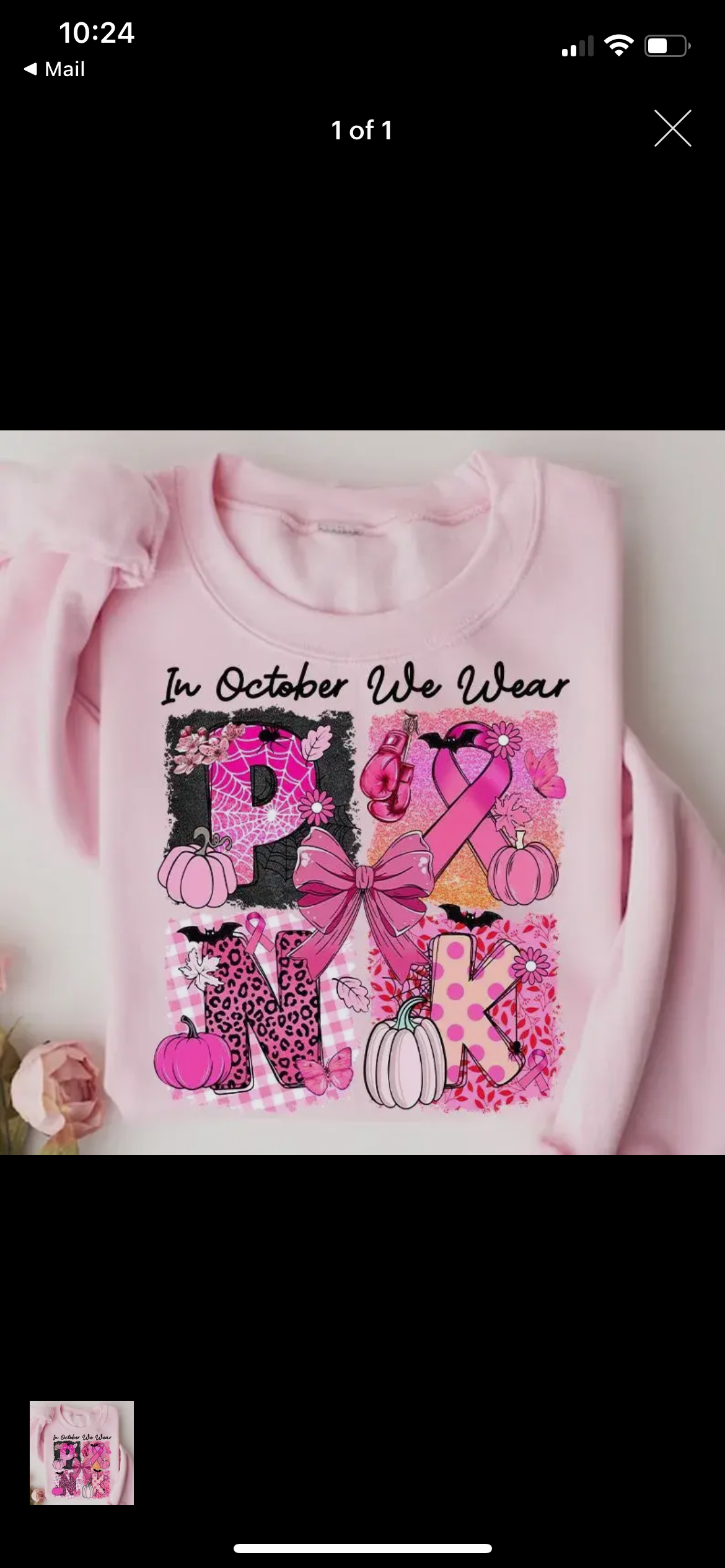 Pink October Sweatshirt