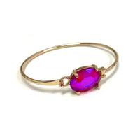 Oval Cuff Bangle