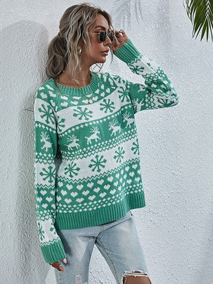 Winter Green Sweater