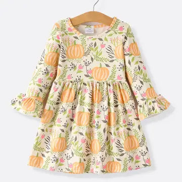 Fall Pumpkin Dress