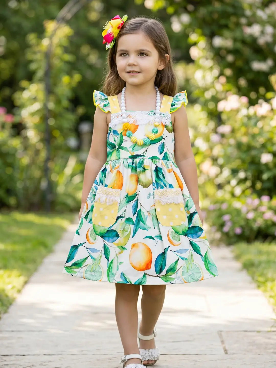 Kids Lemon Dress