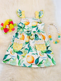 Kids Lemon Dress