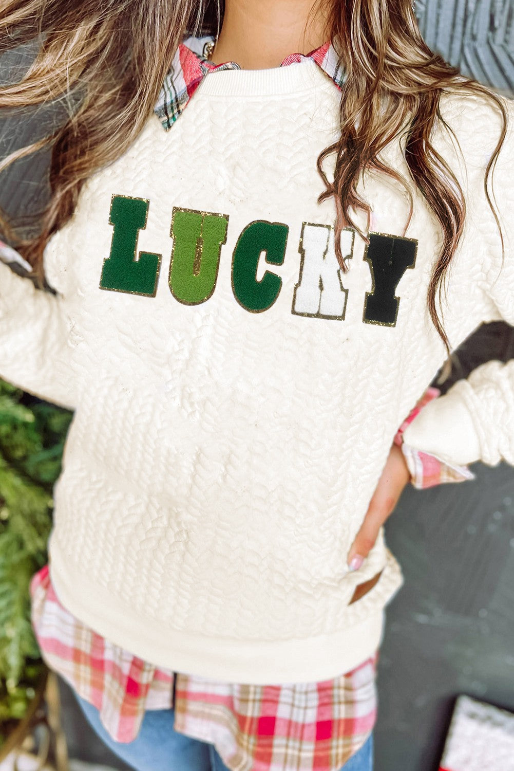 LUCKY Pullover Sweatshirt