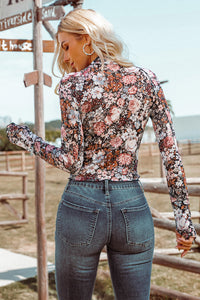 Mesh Floral Shirt