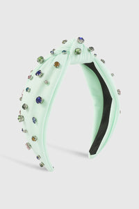 Headband with Colorful Rhinestones