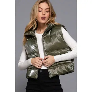 High Neck Vest