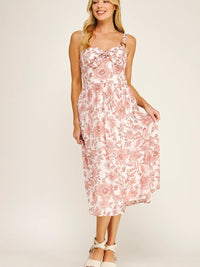 Papaya Midi Dress