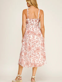 Papaya Midi Dress