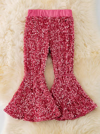 Sequin Bell Pants