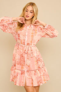 Flower Print Dress