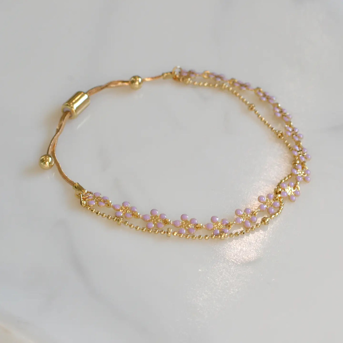 Flower Chain Bracelet