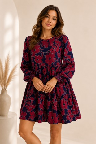 Floral Babydoll Dress