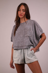 Oversized Crop Tee