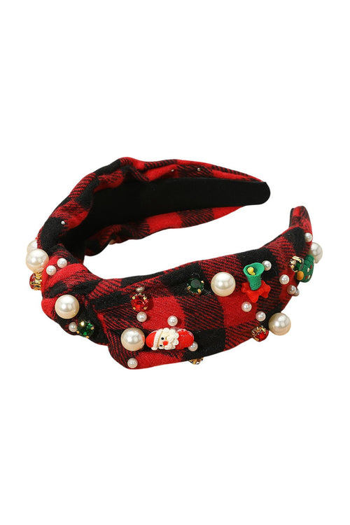 Holiday Pearl Headband