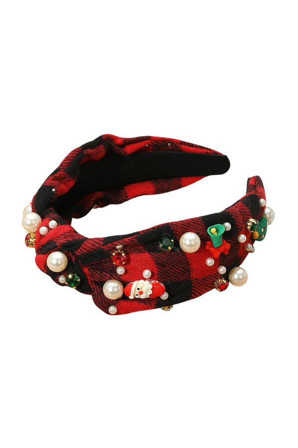 Holiday Pearl Headband