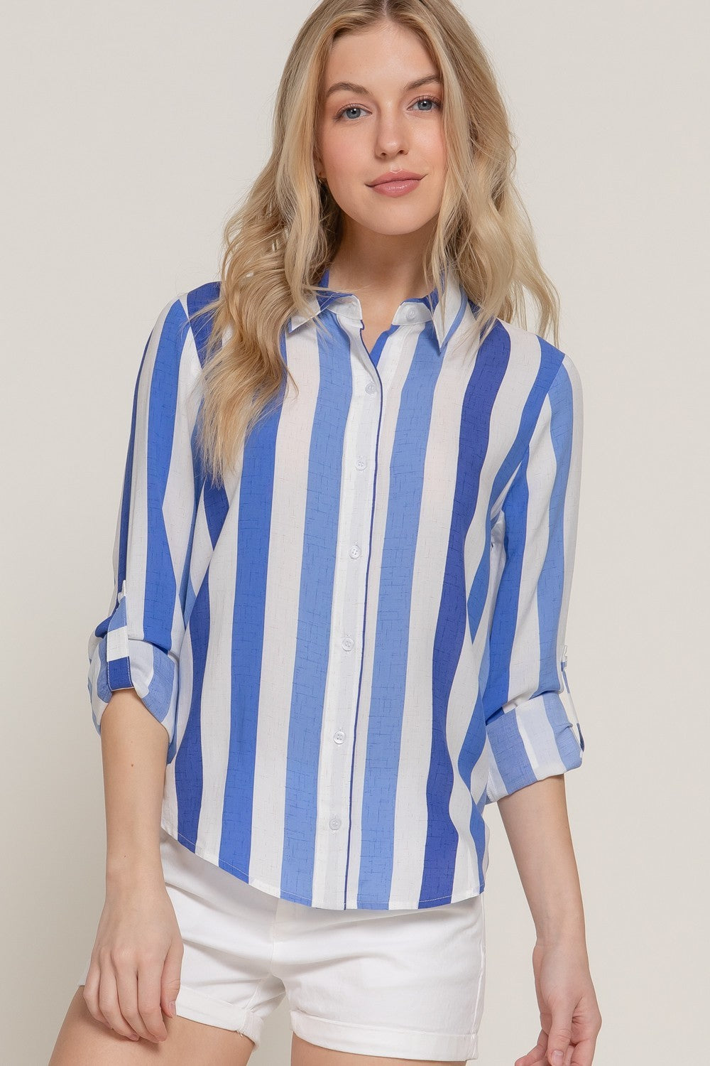 Striped Button-Down