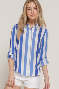 Striped Button-Down
