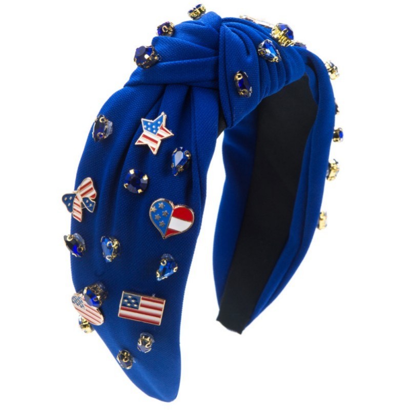 Flag Rhinestone Headband