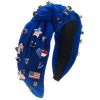 Flag Rhinestone Headband