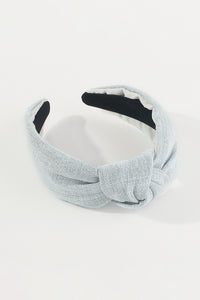 Linen Topknot Headband