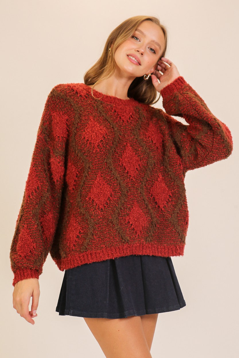 Textured Cozy Sweater