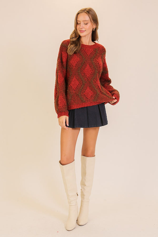 Textured Cozy Sweater