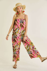 Tropical Print Romper