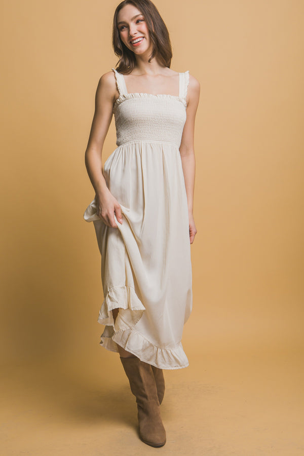 Smocked Maxi Dress