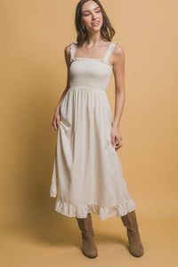 Smocked Maxi Dress