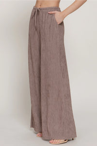 Crinkle Knit Pants