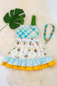 Bee Ruffle Dress