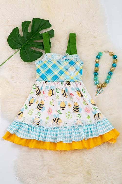 Bee Ruffle Dress