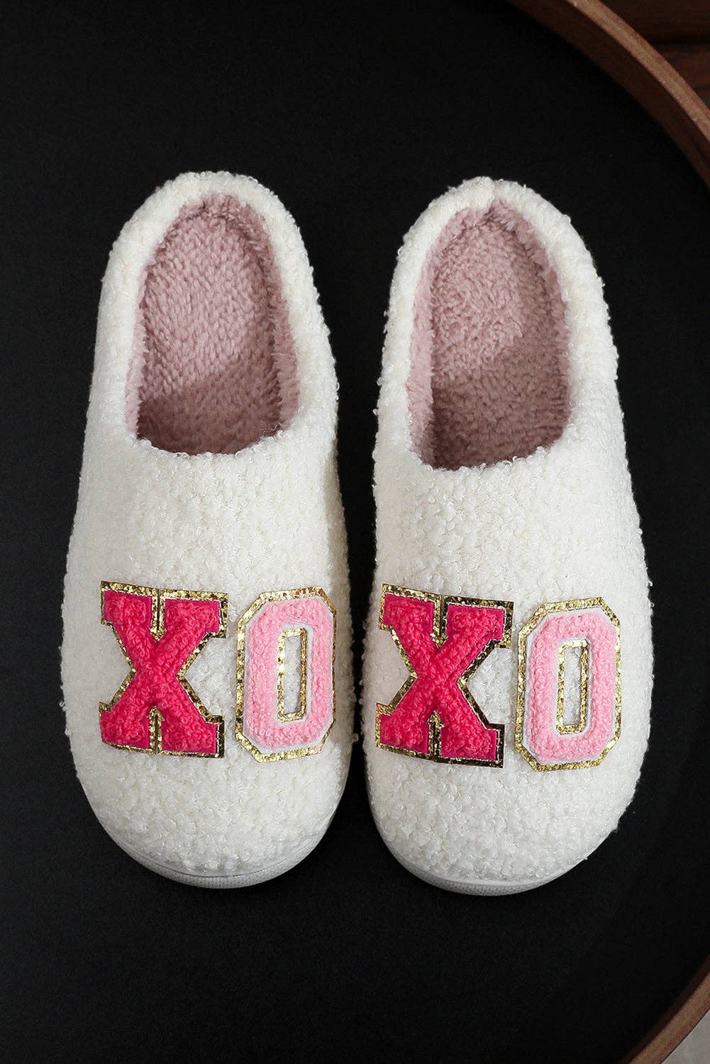 XOXO Plush Slippers